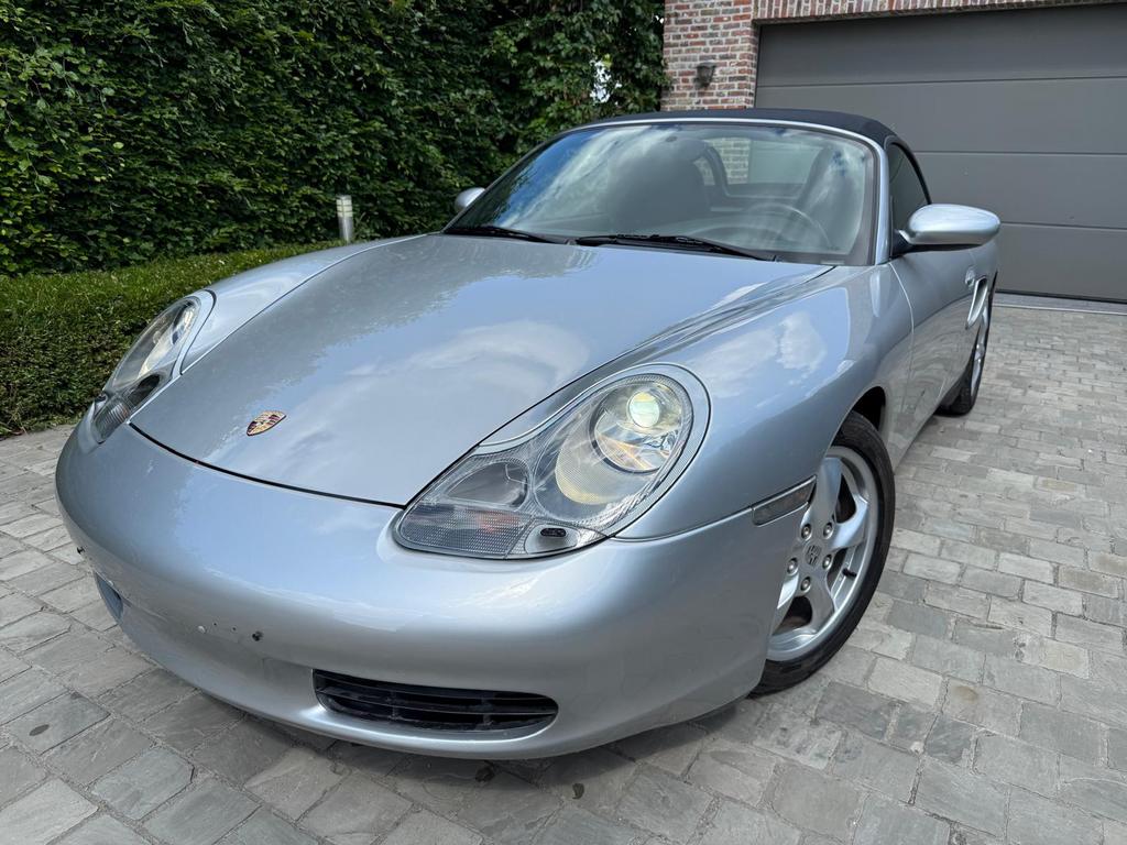 Porsche Boxster 2.7i Tiptronic S, Auto's, Automaat, Achterwielaandrijving, Zwart, Leder
