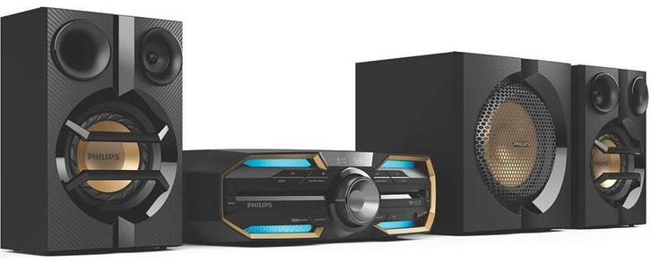 Mini chaîne hi-fi Philips, Audio, Tv en Foto, Stereoketens, Zo goed als nieuw, Cd-speler, Tuner of Radio, Speakers, Philips, Microset