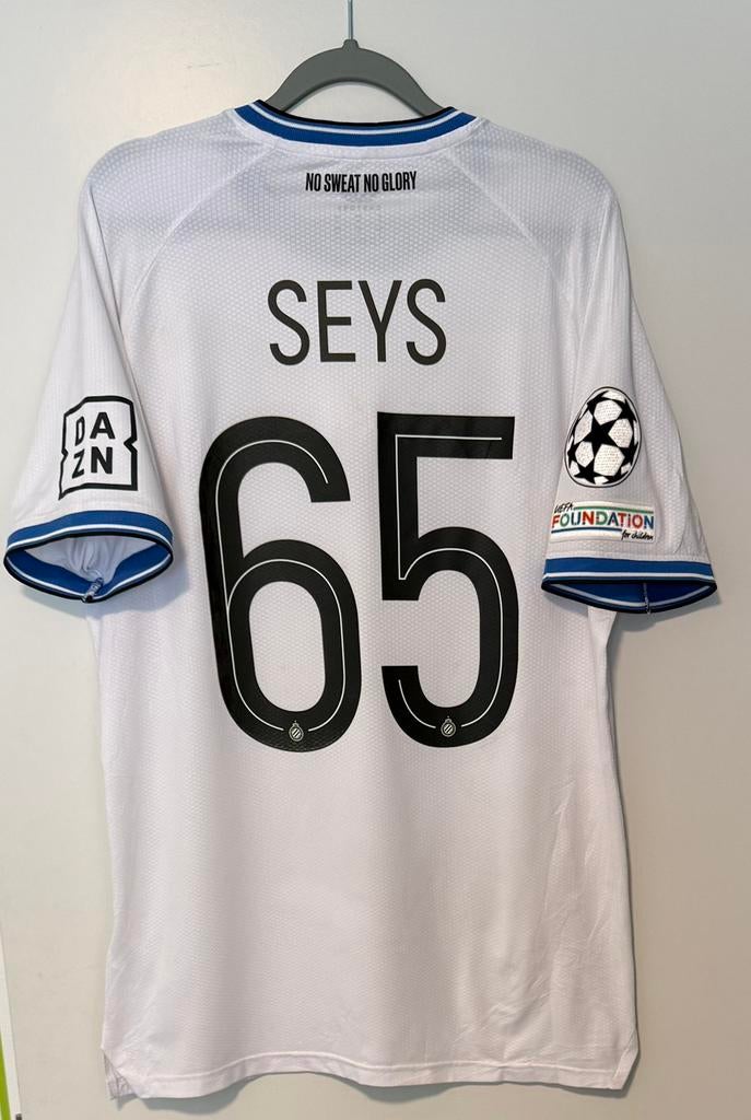 Club Brugge Matchworn / Matchissued, Sports & Fitness, Football, Taille M, Enlèvement ou Envoi, Comme neuf