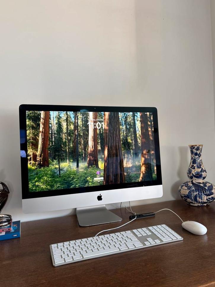 iMac 27” 5K Retina - 32GB RAM 2019, Computers en Software, Apple Desktops, Gebruikt, iMac, 3 tot 4 Ghz, 32 GB, Ophalen