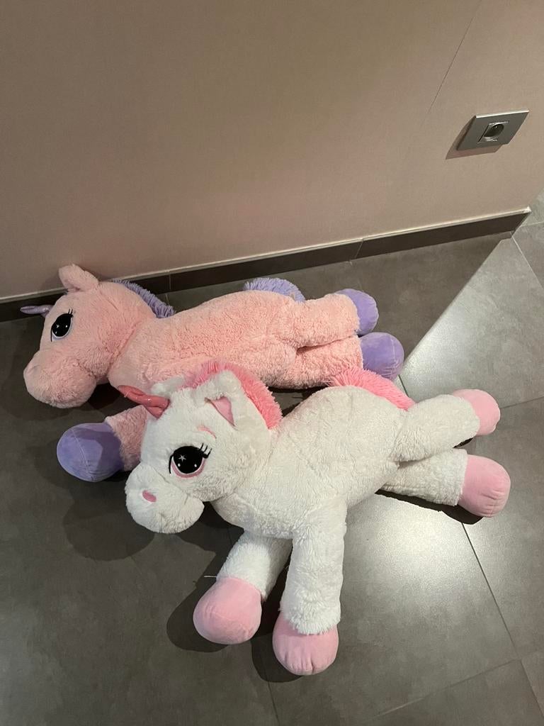 Licorne rose et licorne blanche, Enlèvement ou Envoi, Neuf, Rose, Cheval