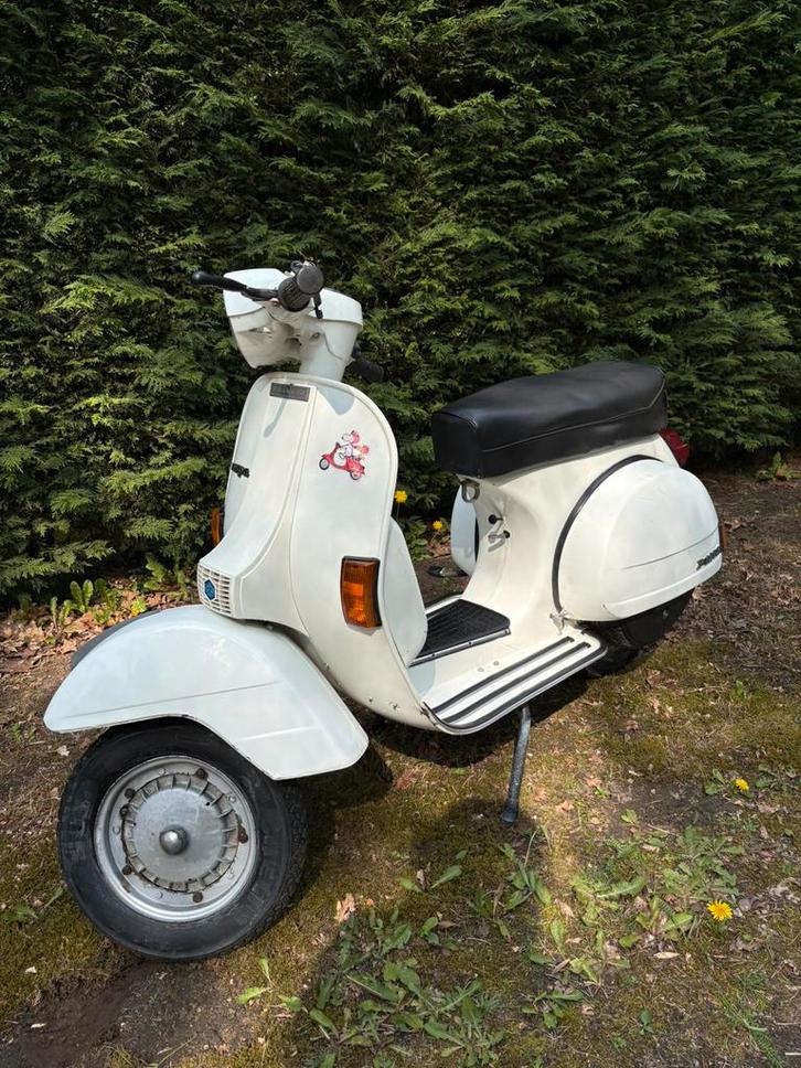 Piaggio Vespa P125X - Bianco spino -met belg. Kentekenbewijs, Motos, Motos | Oldtimers & Ancêtres, Scooter, Neuf, Enlèvement