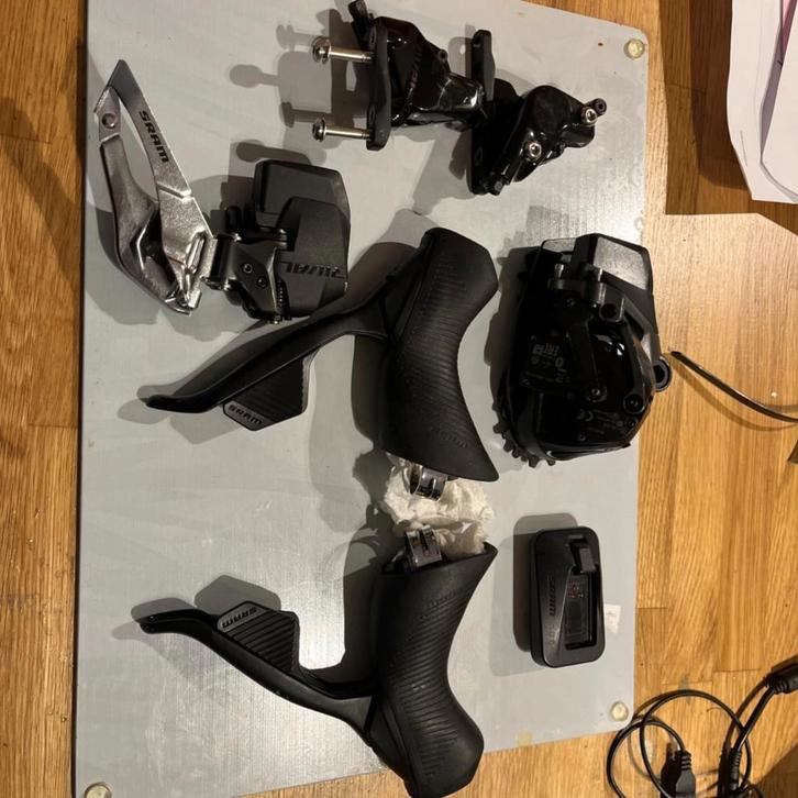 Groupe 12 vitesses Rival eTap AXS, Vélos & Vélomoteurs, Vélos Pièces, Utilisé, Enlèvement ou Envoi