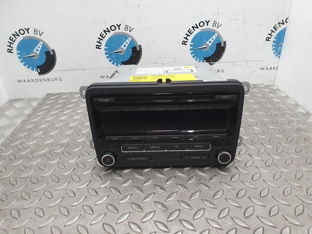 VOLKSWAGEN POLO 6R 1.2-12V Bl.M. Comfl.  RADIO 2012, Ophalen of Verzenden, Gebruikt, Stiba lid