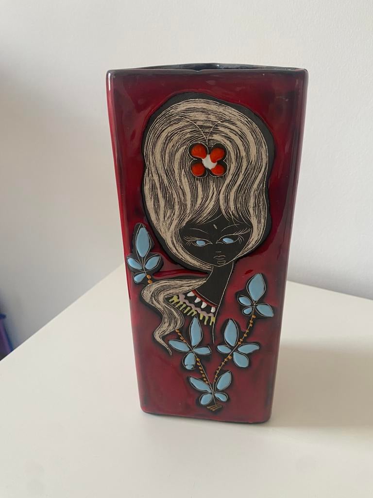 San Marino vintage vaas, Antiek en Kunst, Ophalen of Verzenden