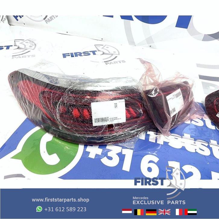 C253 GLC COUPÉ FACELIFT LED ACHTERLICHT SET LINKS 2019-2022, Auto-onderdelen, Verlichting, Mercedes-Benz, Gebruikt, Ophalen of Verzenden