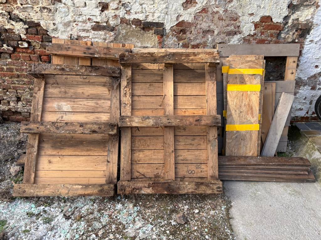 Brandhout (paletten), Ophalen