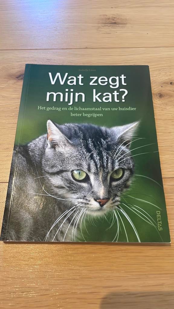 Wat zegt mijn kat? - Isabelle Lauer, Livres, Animaux & Animaux domestiques, Enlèvement ou Envoi, Chats, Isabella Lauer