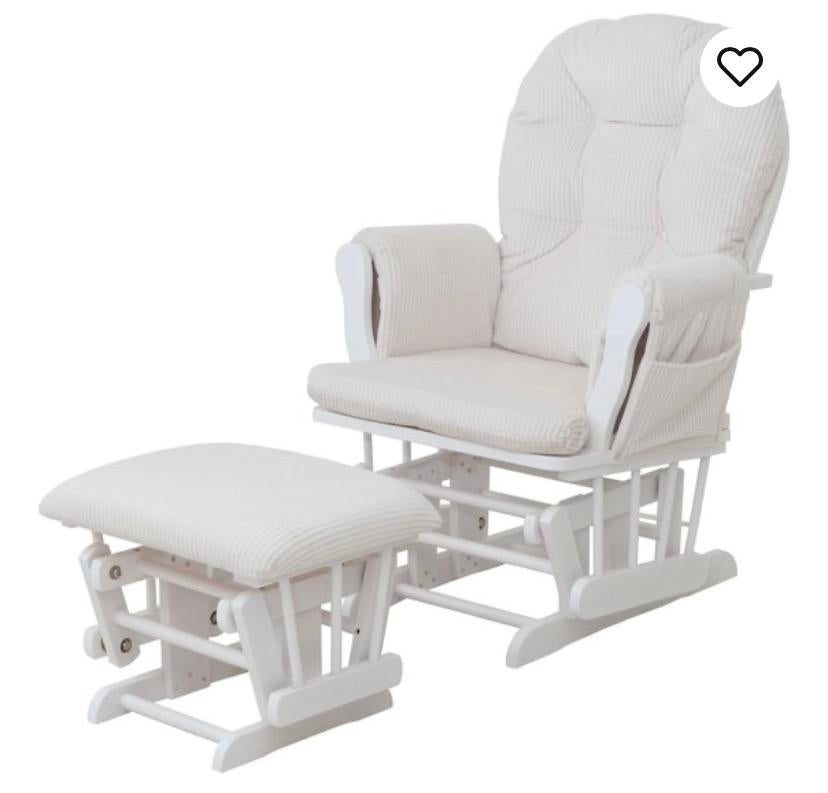 Faueteuil et repose pieds a bascule, marque Childhome, Enlèvement, Utilisé, Chaise