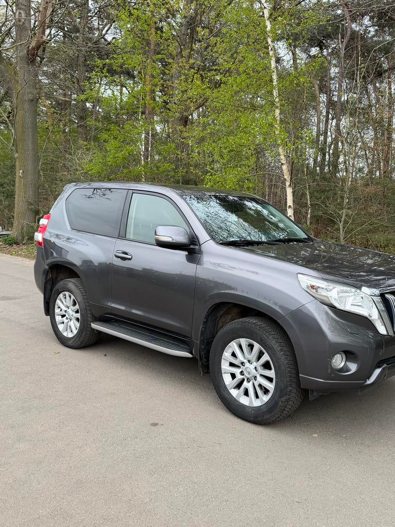 Toyota land cruiser, Auto's, Toyota, Automaat, Zwart, Leder, Diesel