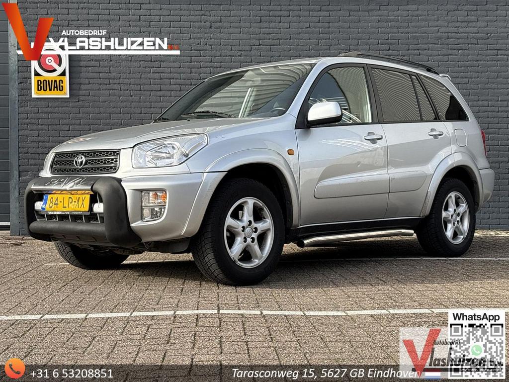 Toyota RAV 4 2.0-16V VVT-i Sol | Airco | Trekhaak |, Auto's, Toyota, Elektrische ramen, Zwart, 211 g/km, Bedrijf