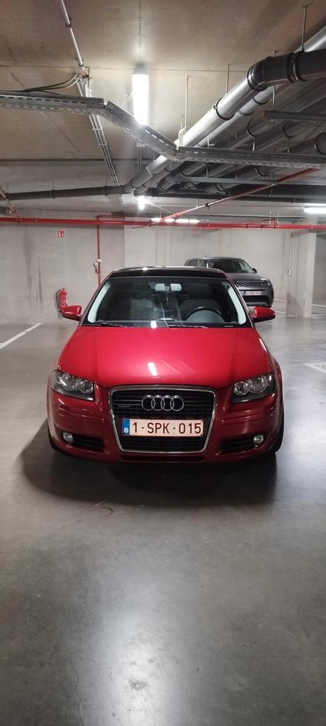 Youngtimer A3 Sportback 2005  120.000km  Zwart Panoramadak, Autos, Audi, Particulier, Cruise Control, Vitres électriques, Toit panoramique