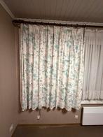 Gordijnen bloemen, Huis en Inrichting, Ophalen, Gebruikt