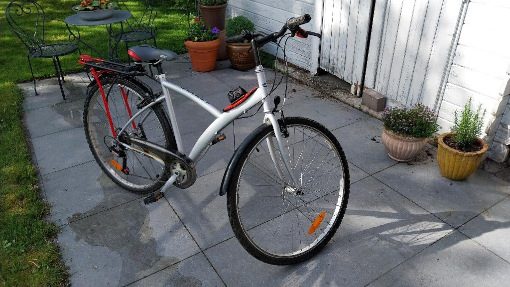 herenfiets Btwin Decathlon, Ophalen, Zo goed als nieuw, Overige merken, Versnellingen