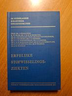 Erfelijke stofwisselingsziekten, Boeken, Ophalen, Prof. Dr. J. Fernandes, Zo goed als nieuw, Natuurwetenschap