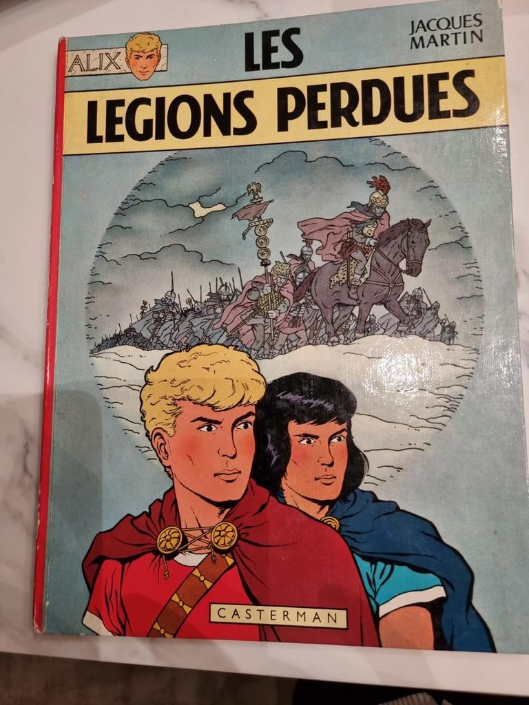 Les legions perdues, Gelezen, Eén stripboek, Ophalen of Verzenden, Jacques Martin