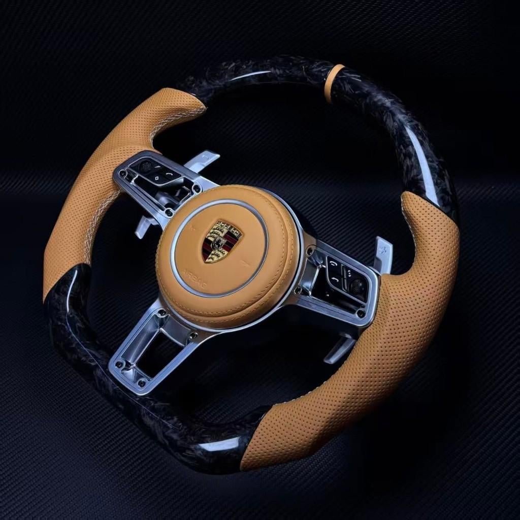 Porsche forged carbon stuur upgrade retrofit, Ophalen of Verzenden, Nieuw, Porsche