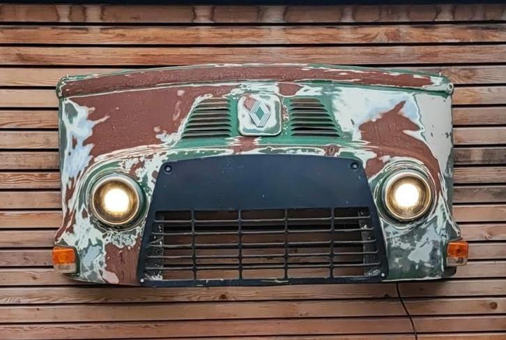 Renault Estafette frontpaneel voor decoratie, Verzamelen, Merken en Reclamevoorwerpen, Gebruikt, Overige typen, Ophalen