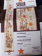 Borduurpakket schellekoord, Hobby en Vrije tijd, Borduren en Borduurmachines, Ophalen, Zo goed als nieuw, Handborduren, Patroon