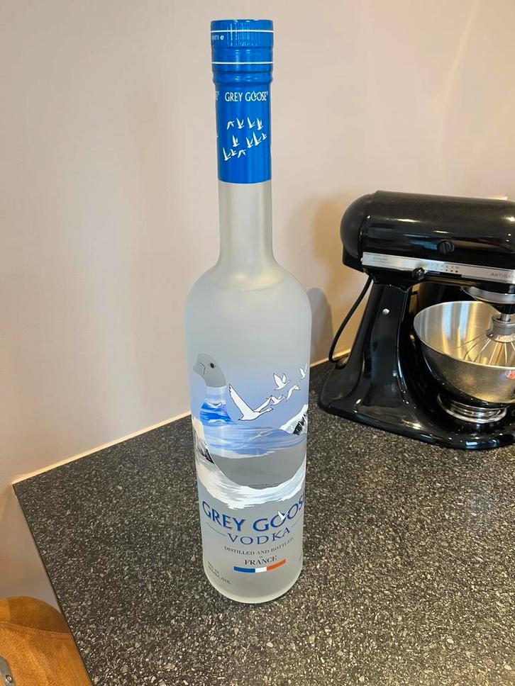 🪿🍸 Vodka Grey Goose 3 Liter🍸🪿, Verzamelen, Wijnen, Zo goed als nieuw, Ophalen