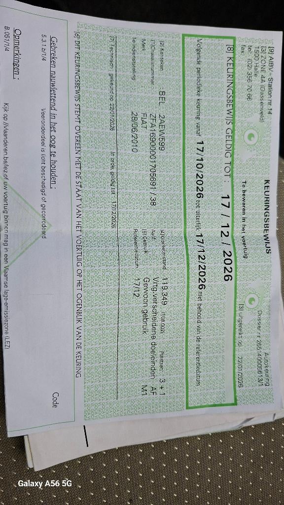 FIAT PANDA, Voorwielaandrijving, 4 zetels, Stof, 0 kg