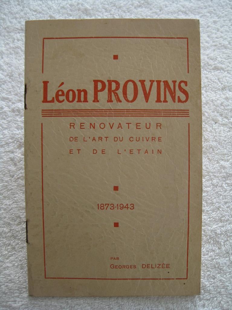 Ath étain dinanderie - Léon Provins – George Delizée - 1948, Enlèvement ou Envoi
