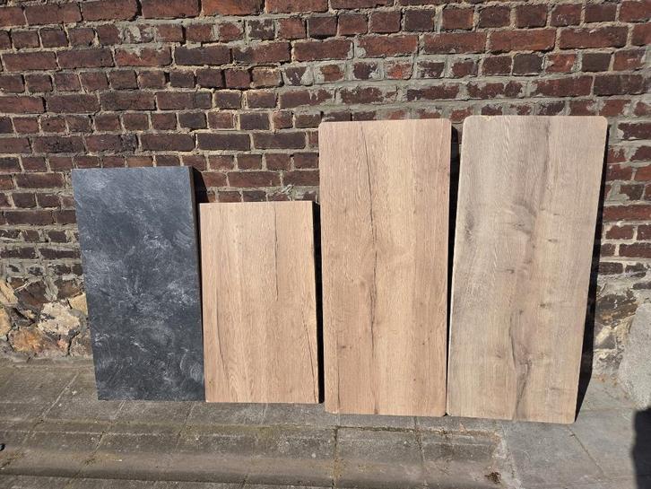 Werkblad (dikte 4 cm) — 5 €/stuk, Doe-het-zelf en Bouw, Werkbanken, Zo goed als nieuw, Ophalen