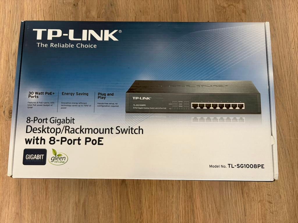 TP-Link TL-SG1008PE, Ophalen of Verzenden