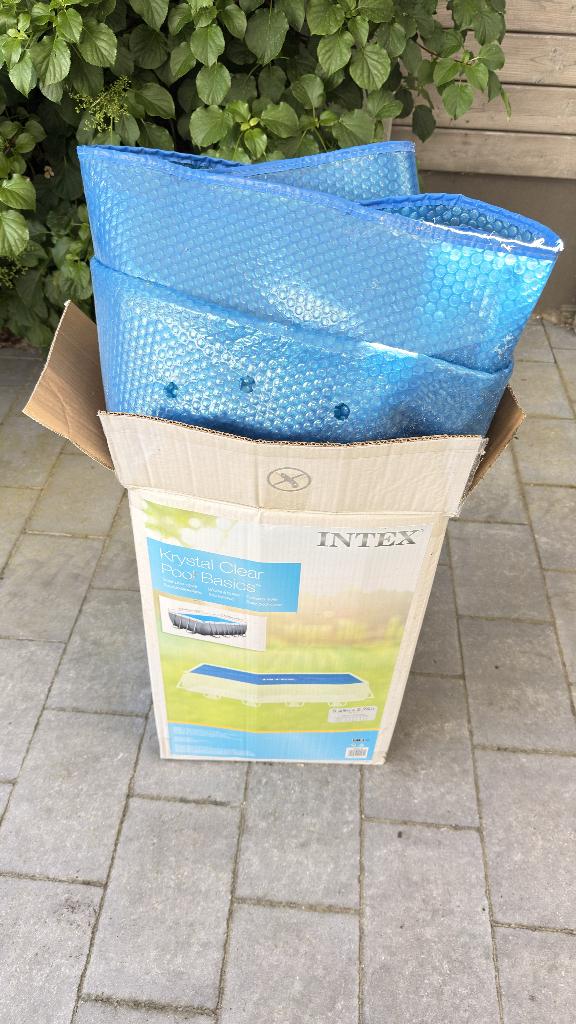 Intex Solar Zwembad Afdekzeil, Ophalen, Zo goed als nieuw, Afdekzeil