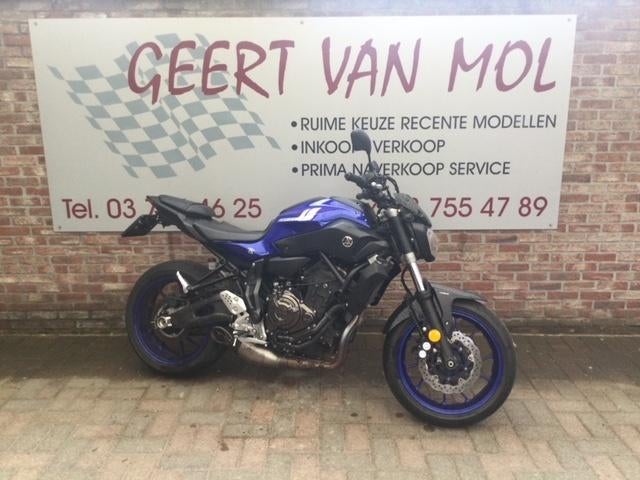 Yamaha MT 07, 11/2017, Motoren, 2 cilinders, Occasion, Motorrijbewijs A, Bedrijf