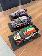 3 schaalmodellen Rally, Hobby en Vrije tijd, Modelauto's | 1:18, Ophalen, Zo goed als nieuw, Auto, Overige merken