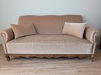 Vintage beige bank, Ophalen, 150 tot 200 cm, Vintage, Driepersoons