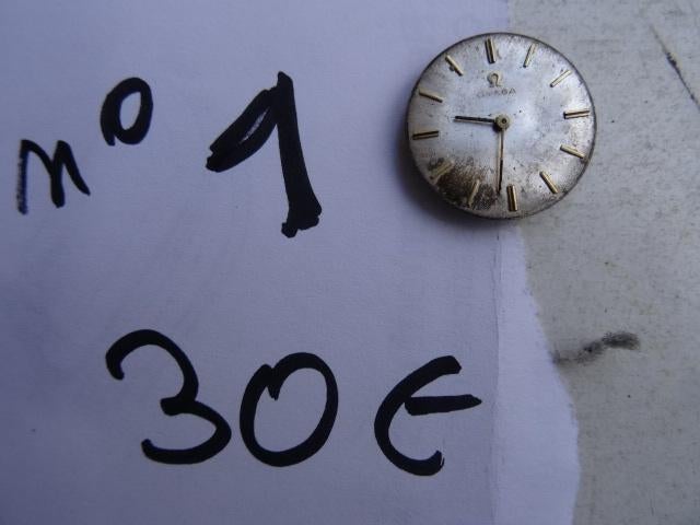 Mouvement  montre : OMEGA  UNIVERAL GENEVE JAEGER LE COULTRE, Enlèvement ou Envoi, Omega