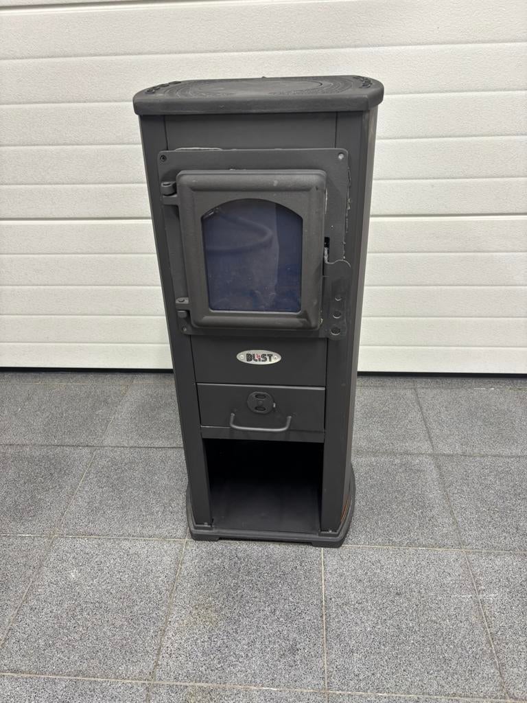 Houtkachel 1j. Oud, Huis en Inrichting, Kachels, Ophalen, Zo goed als nieuw, Houtkachel