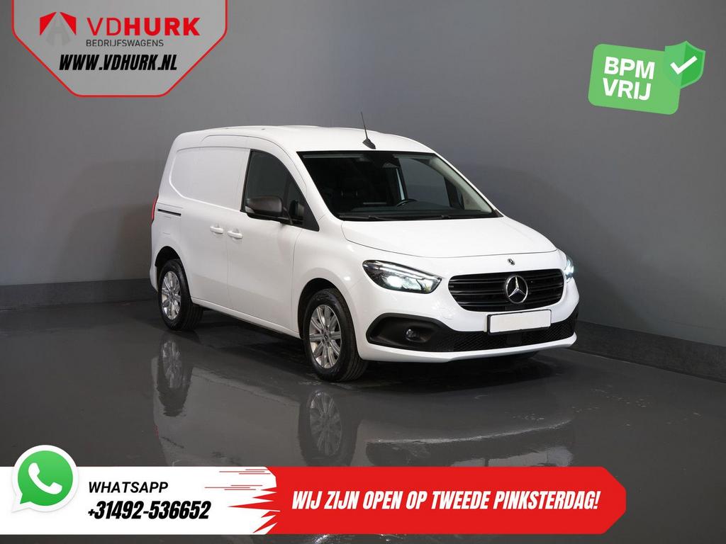 Mercedes-Benz Citan 112 CDI 3 Pers./ LED/ Stoelverw./ Carpla, Auto's, Parkeersensor, Wit, Mercedes-Benz, Bedrijf