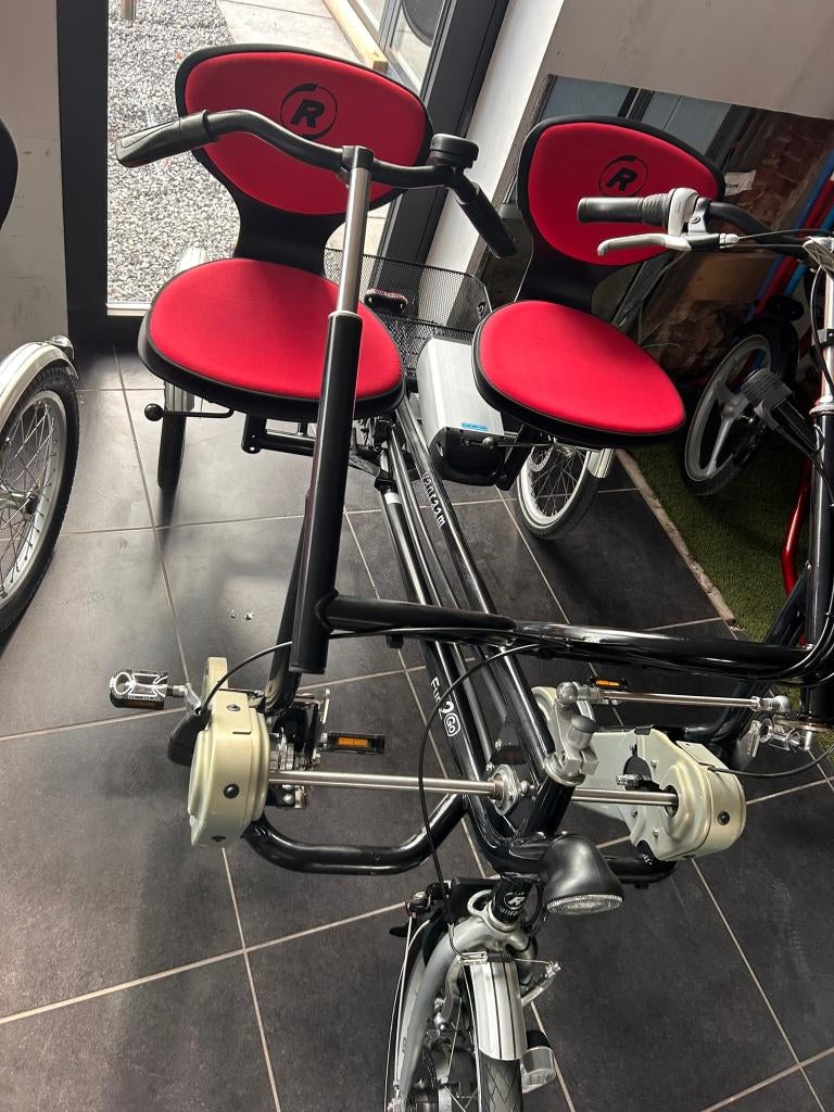 Vélo duo Van Raam cube fun2go avec garantie, Vélos & Vélomoteurs, Vélos | Cruisers & Lowriders, Comme neuf, Autres types, Enlèvement
