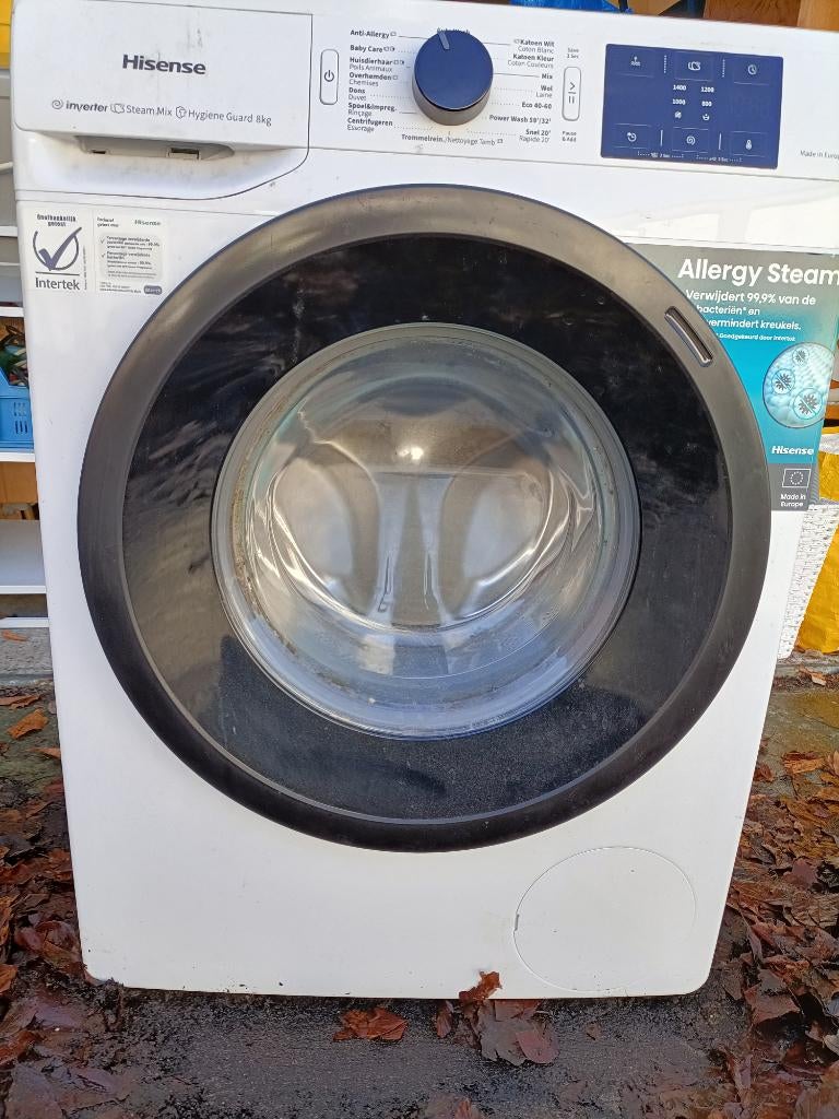 Lave linge Hintense, 1200 à 1600 tours, Programme lavage à la main, Comme neuf, Chargeur frontal