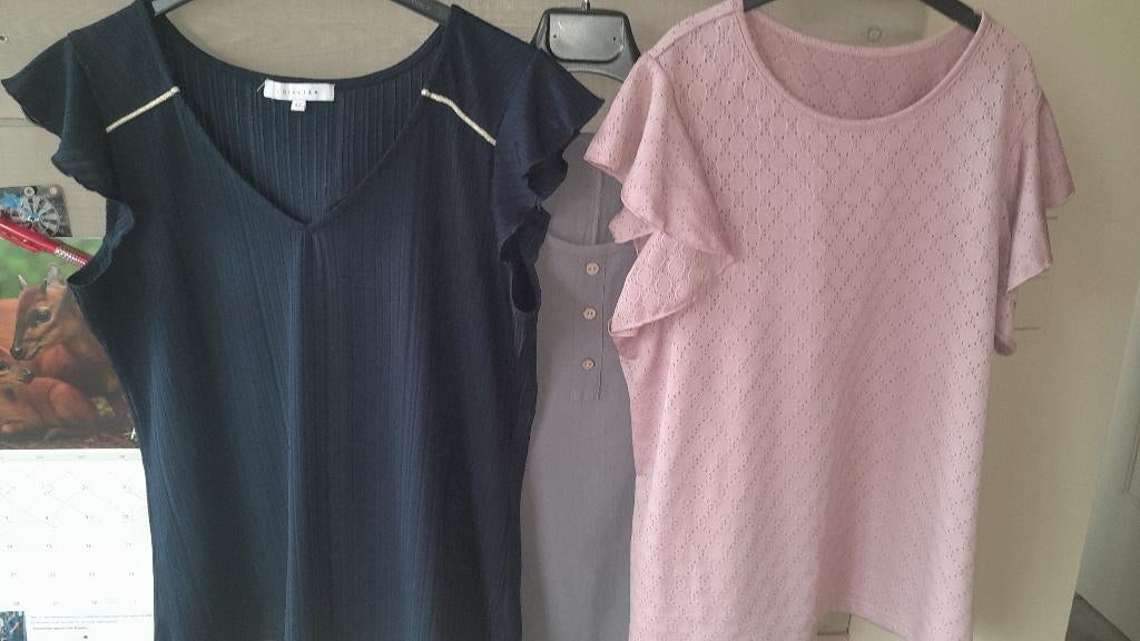 3 stuks voor 5 euro, Vêtements | Femmes, Blouses & Tuniques, Enlèvement ou Envoi, Taille 42/44 (L)
