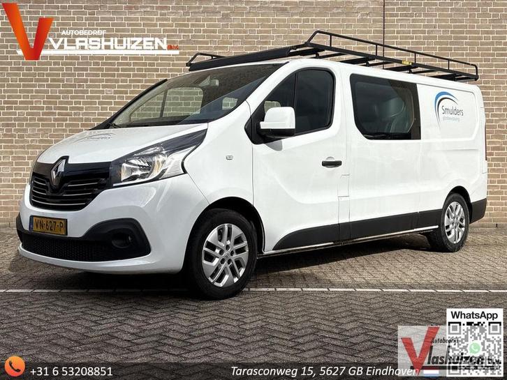 Renault Trafic 1.6 dCi T29 L2H1 DC Turbo2 Energy | € 8.950,-, Auto's, Bestelwagens en Lichte vracht, Bedrijf, ABS, Airconditioning
