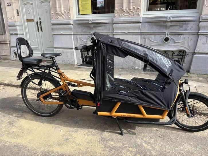 Riese & Müller Load4 75, Vélo cargo électrique - RS, Vélos & Vélomoteurs, Vélos | Vélos avec bac, Utilisé, 3 enfants, Électrique