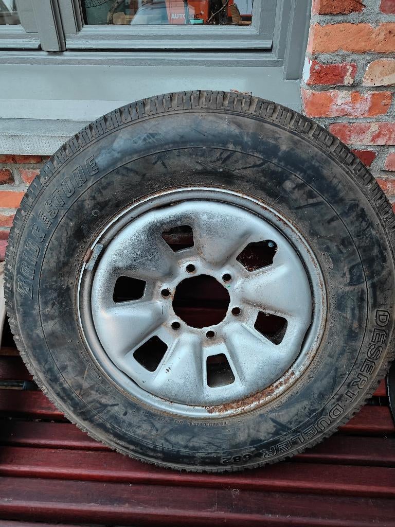 reservewiel toyota hilux, Autos : Pièces & Accessoires, Pneus & Jantes, Neuf, Pneus et Jantes, 215 mm, 16 pouces