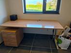 Bureau Palmberg met ladekast, Ophalen, In hoogte verstelbaar, Zo goed als nieuw, Bureau