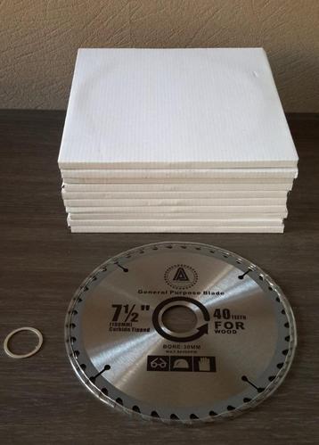 Lot / partij zaagbladen 190mm 40T ( NIEUW ) beschikbaar voor biedingen