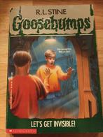 La chair de poule, devenons invisibles, R. L. Stine, 1993, Enlèvement ou Envoi, R. L. Stine, Comme neuf, Amérique