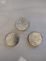 Set van 3 zilveren munten 500 frank - België - 1980, Postzegels en Munten, Munten | België, Setje, Zilver, Ophalen of Verzenden