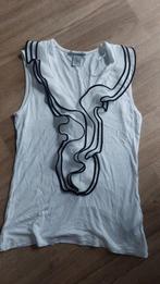H&M topje maat XS, Ophalen of Verzenden, Zo goed als nieuw, Maat 34 (XS) of kleiner, Wit