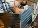 Tôles pour toit de 63 cm sur 44 cm 24 tôles avec faitieres, Ophalen