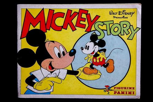 Panini album 'Mickey Story' 1978   -volledig-, Hobby en Vrije tijd, Stickers en Plaatjes, Gebruikt, Meerdere stickers, Ophalen of Verzenden