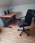 Bureau + bureaustoel, Huis en Inrichting, Bureaus, Ophalen, Gebruikt, Bureau