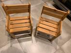 2 houten stoelen voor kinderen, Kinderen en Baby's, Ophalen, Zo goed als nieuw, Stoel(en)